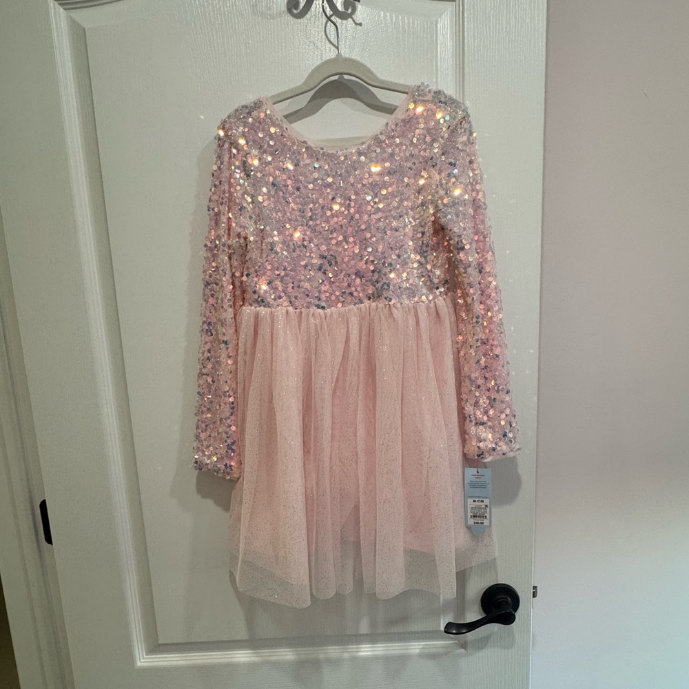 Cat & Jack Pink Sequin Dress